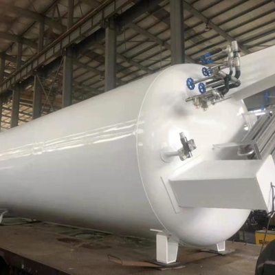 Espansione della capacità del serbatoio di stoccaggio di anidride carbonica liquida criogenica