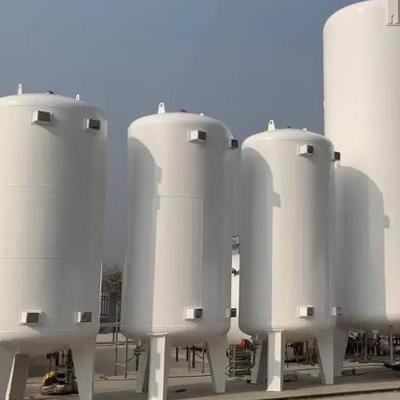 Serbatoio di stoccaggio criogenico in acciaio inossidabile ASME da 50 m3 e 8 bar