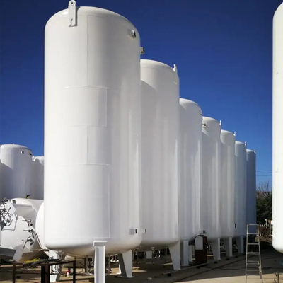 resistenza all'urto di 50m3 LIN Cryogenic Storage Tank 0.8mpa