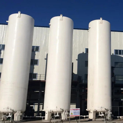 strato verticale del carro armato di immagazzinamento criogenico di vuoto 150m3 doppio, vasca di decantazione dell'azoto liquido 2m3