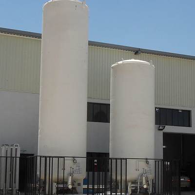 Carro armato verticale 20C 16 Antivari di immagazzinamento criogenico dell'azoto liquido