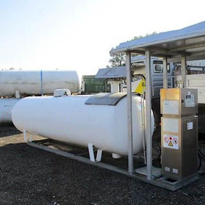 lo scivolo della stazione di servizio del gas di 5.5kw GPL 5-30m3 Autogas ha montato