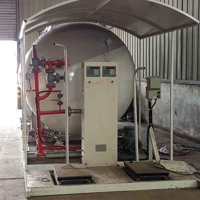 Acciaio al carbonio di 50000 di litro GPL dell'automobile stazioni di servizio 1.2mpa