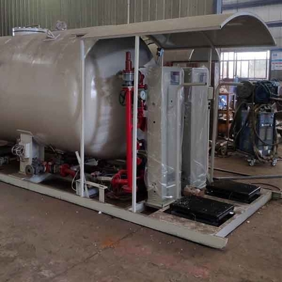 Stazioni di rifornimento di carburante portatili della stazione di servizio del gas di 10m3 GPL 12m3 GPL