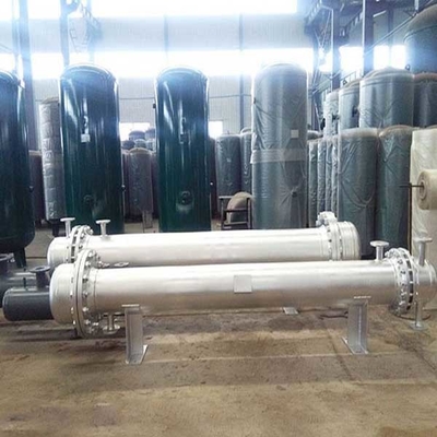 alta precisione PTFE dello scambiatore di calore dello strato di doppia metropolitana di 1.0mpa 0.5Mpa