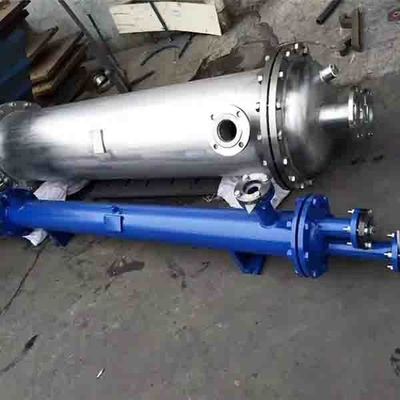 condensatore di 2.5Mpa Shell And Tube Water Cooled, scambiatore di calore della metropolitana di SS316L
