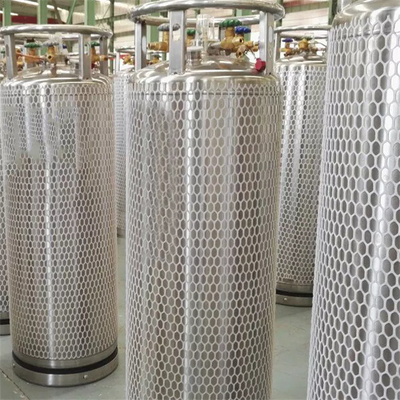 Cilindro criogenico 495L di Dewar dell'azoto dell'ossigeno liquido