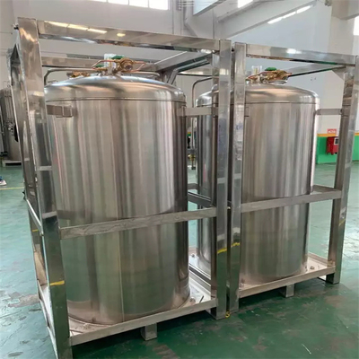 Cilindro criogenico 495L di Dewar dell'azoto dell'ossigeno liquido