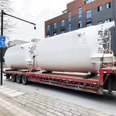 Carro armato liquido orizzontale 1t di immagazzinamento criogenico