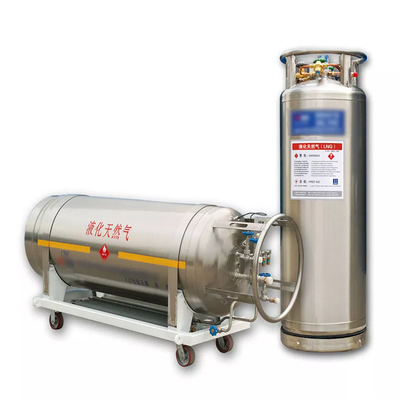 Bombola a gas criogenica di Dewar di Dewar dell'ossigeno liquido del carro armato criogenico del cilindro