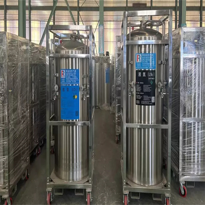 Rifornimento di ossigeno medico di Dewar di CO2 dell'argon dell'azoto dell'ospedale criogenico del cilindro