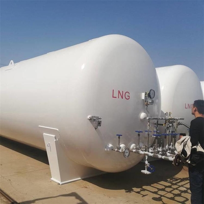 Serbatoio di stoccaggio criogenico orizzontale di GNL da 5-200 m3 isolato a prestazioni ottimali