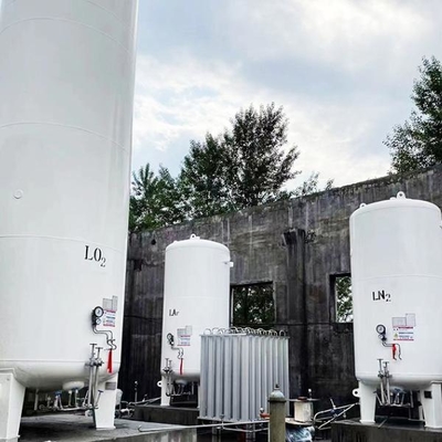 Espansione della capacità del serbatoio di stoccaggio di anidride carbonica liquida criogenica
