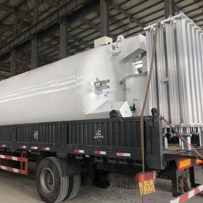 Espansione della capacità del serbatoio di stoccaggio di anidride carbonica liquida criogenica