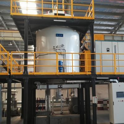Serbatoio di stoccaggio criogenico verticale da 1000L 3000L 5000L per ossigeno liquido e azoto