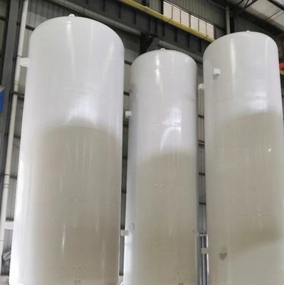 Serbatoio di stoccaggio criogenico verticale da 1000L 3000L 5000L per ossigeno liquido e azoto