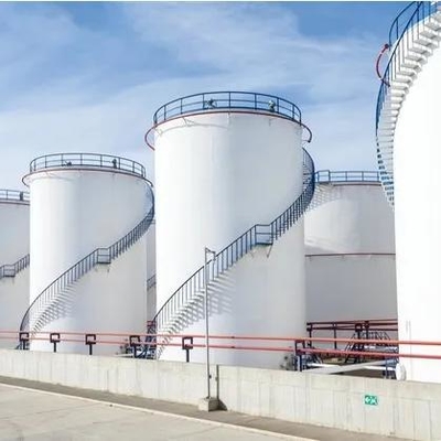 Serbatoio verticale industriale per stoccaggio di petrolio greggio / gasolio / olio combustibile pesante da 300 M3 a 10000 M3