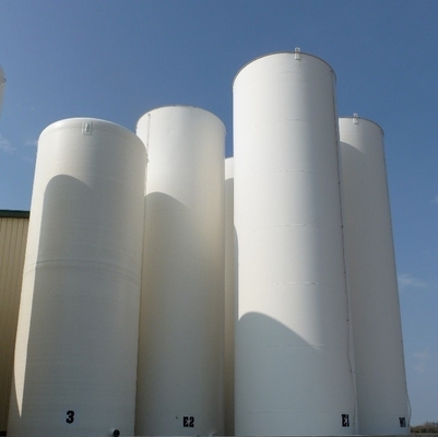 Serbatoio verticale industriale per stoccaggio di petrolio greggio / gasolio / olio combustibile pesante da 300 M3 a 10000 M3