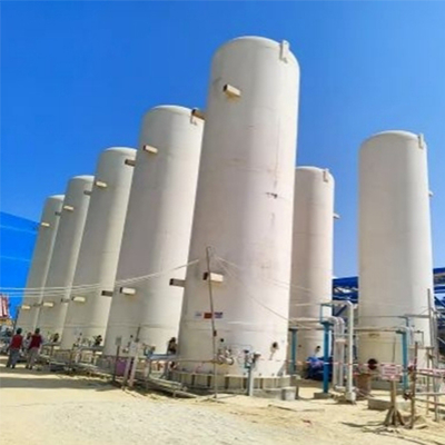 Serbatoi criogenici per stoccaggio di ossigeno liquido da 5m3 a 16 bar