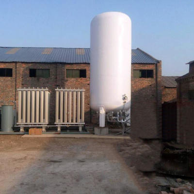 Serbatoio di stoccaggio criogenico industriale in acciaio inossidabile ASME per liquidi