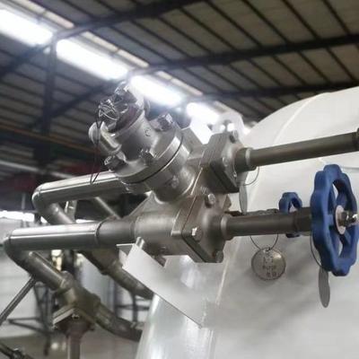 Serbatoi di stoccaggio criogenici da 10000L, 20000L e 30000L, serbatoi da 8 bar, 16 bar e 23 bar