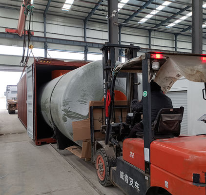 Serbatoio criogenico in lega di alluminio per stoccaggio e trasporto di olio -196°C a 100°C