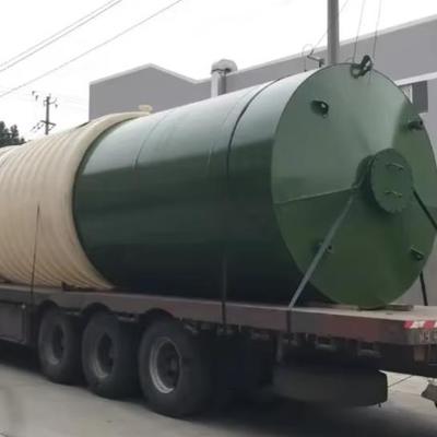 Serbatoio sotterraneo di stoccaggio dell'olio di benzina da 5 a 50 m3