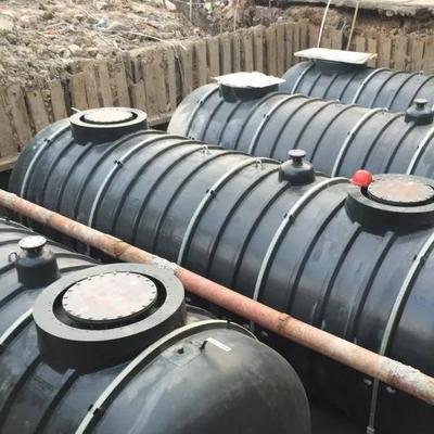 Serbatoio sotterraneo di stoccaggio dell'olio di benzina da 5 a 50 m3