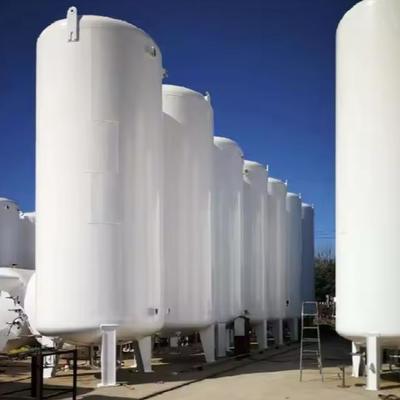 Serbatoio di stoccaggio criogenico in acciaio inossidabile ASME da 50 m3 e 8 bar
