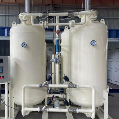 Generatore di ossigeno PSA con durata di vita di 8-10 anni, alimentazione 220V/50Hz e temperatura di funzionamento da 5 a 45°C per uso industriale