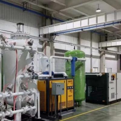 99.999% Generatore di azoto PSA per la produzione di vetro ad alta purezza 90nm3/Hr con punto di rugiada ≤-40°C