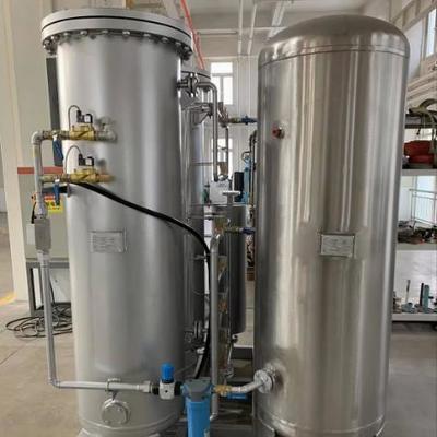 99.999% Generatore di azoto PSA per la produzione di vetro ad alta purezza 90nm3/Hr con punto di rugiada ≤-40°C