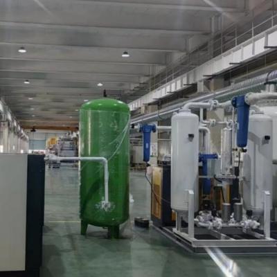 99.999% Generatore di azoto PSA per la produzione di vetro ad alta purezza 90nm3/Hr con punto di rugiada ≤-40°C