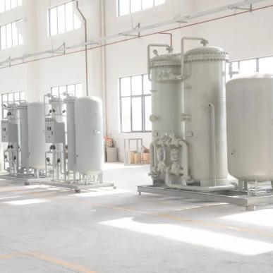 Generatore di azoto PSA con 220v/380v/50-60hz Voltaggio 3-20Nm3/h Flusso e OEM Offerto