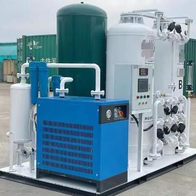 Generatore di ossigeno PSA specifico per ospedali con sistema di controllo PLC e costruzione in acciaio inossidabile per l'approvvigionamento di ossigeno medico