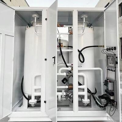 Generatore di azoto PSA ad alto flusso di alta purezza con costruzione in acciaio inossidabile