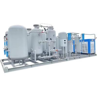 Sistema di produzione di azoto industriale Generatore di azoto PSA con capacità da 1 ~ 100 Nm3/h e costruzione in acciaio al carbonio e acciaio inossidabile