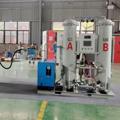 Generatore di azoto PSA con purezza 99,99% e portata 60 Nm³/h, pressione di uscita 16 bar per taglio acciaio inossidabile