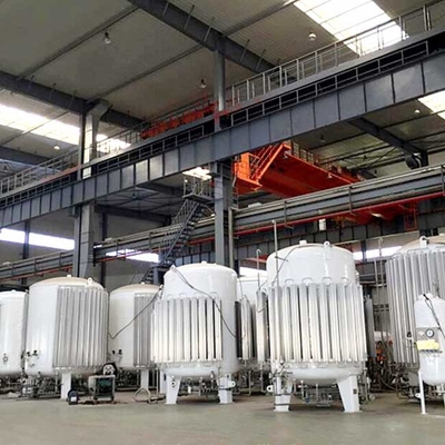 micro azoto in serie dei carri armati 16bar 5000 litri di vuoto d'altezza alla rinfusa di CO2 di serbatoio