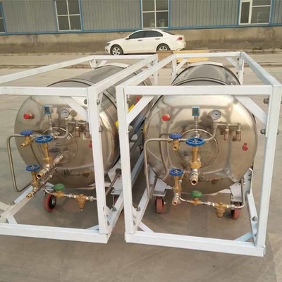cilindro criogenico di 180L Dewar 600 litri, carro armato di Dewar di CO2 210l