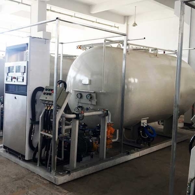 volt automatici della stazione di servizio del gas di 10m3 LP i 220 Q345R slittano montato