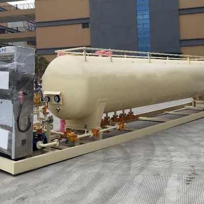 Pompa di riempimento della scala 2 della stazione di servizio del cilindro di Q370R 5m3 GPL 2