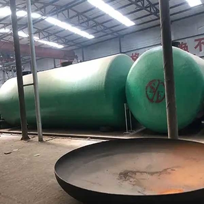 plastica sotterranea di olio combustibile di vetro FRP di doppio strato del serbatoio di 30m3 40m3