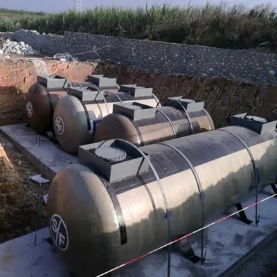plastica di olio combustibile della vetroresina FRP del serbatoio 100cbm 70m3 SF