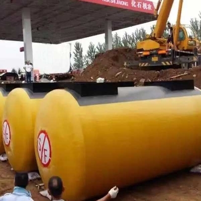 grande metropolitana del carro armato della vetroresina orizzontale in serie di stoccaggio di petrolio 5-200m3