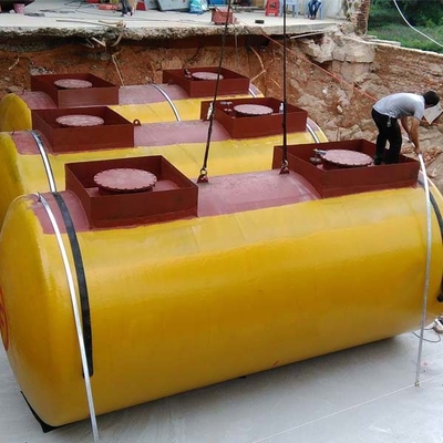 Serbatoi per olio industriali verticali da 0,1 MPa Acciaio FRP