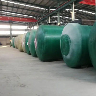 Orizzontale sotterraneo del serbatoio di stoccaggio del combustibile diesel dell'olio fuori terra