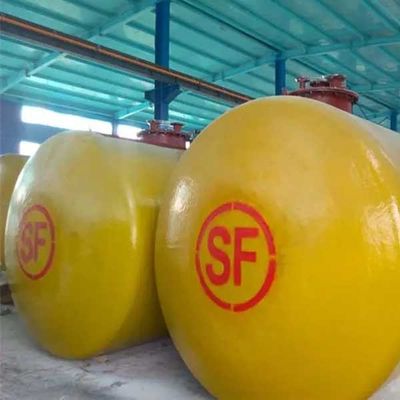 Serbatoio di stoccaggio dell'olio combustibile diesel e benzina in acciaio al carbonio