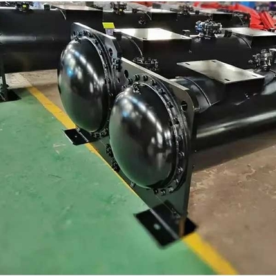 Doppio condensatore tubolare a spirale dello scambiatore di calore dello strato di metropolitana 4.0m3/H 8.0m3/H