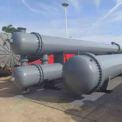 4 Mpa ss 304 Shell And Coil Evaporator uno scambiatore tubolare da 300 gradi